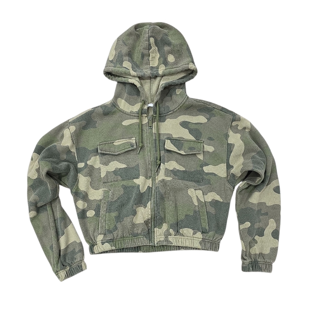 Bluenotes Womens Camouflage Hooded Sweater #F0155